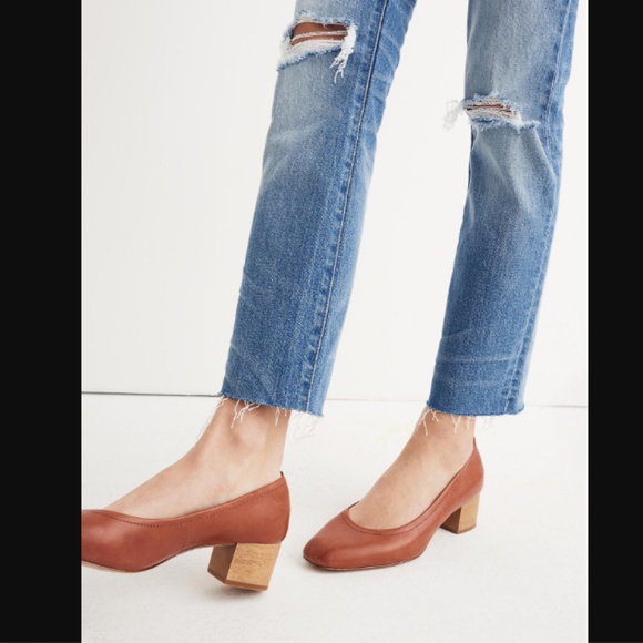 Madewell High-Rise Slim Crop Boyjean Rip Distress - Picture 2 of 8